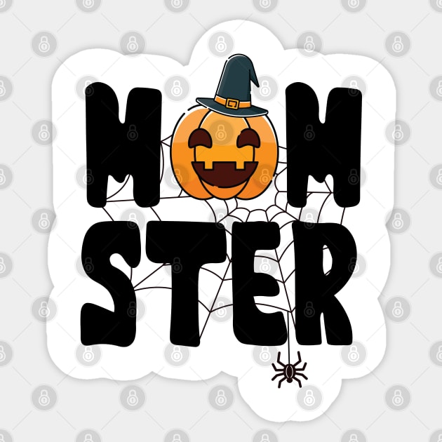 "Mom"-Ster with Witch Hat Sticker by CanossaGraphics